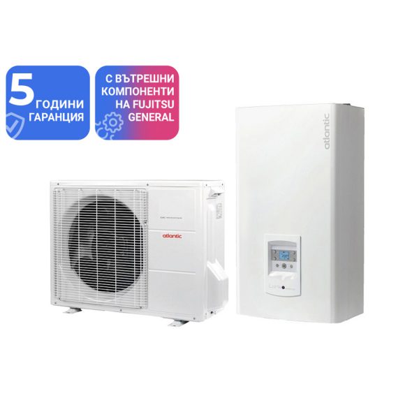Термопомпа Atlantic LORIA 6010, 10 Kw - отопление, охлаждане и БГВ
