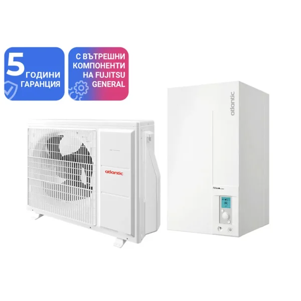 Термопомпа Atlantic ALFEA EXTENSA A.I. R32 5 Kw - отопление, охлаждане и БГВ