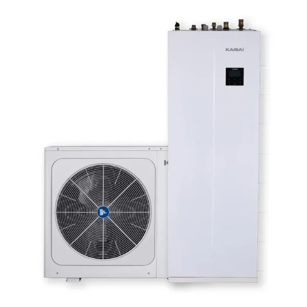 Термопомпа KAISAI KMK-240L-160RY3 / KHA-12RY3 с вграден бойлер 240л - отопление, охлаждане и БГВ