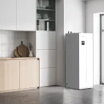 Термопомпа KAISAI KMK-240L-160RY3 / KHA-12RY3 с вграден бойлер 240л - отопление, охлаждане и БГВ - Image 2